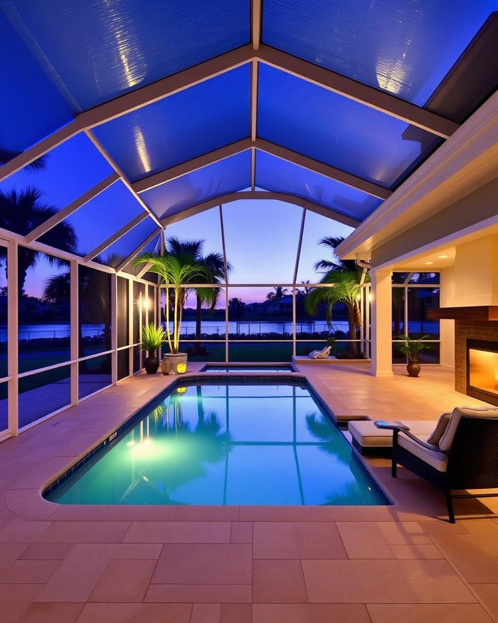 Outdoor living installation